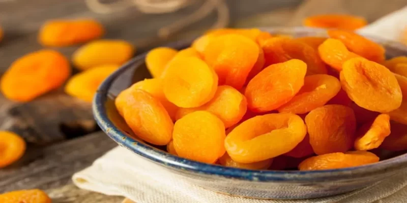 بررسی بسته بندی زردآلوی خشک