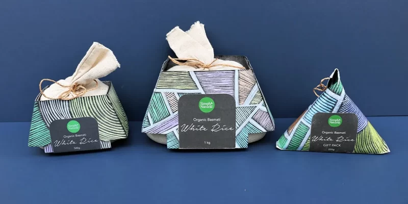 بسته‌بندی برنج صادراتی